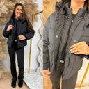 GUESS DAISY CROPT LOGO JACKET W5BL43W2902