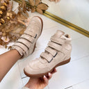 WEDGE BOOT 7109 - BEIGE