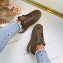 ZIP SNEAKER EV-566 - SAND