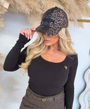 GUESS PRINTED GABARD BASEBALL CAP AW5613COT01 - BRM