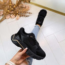 GUESS LOGO SNEAKER FLTMZ2FAB12 - BLACK