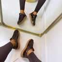DWRS MIRABEL VERNIZ SNEAKER B11548-22 - DARK BROWN