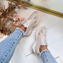 *SALE* LINA SNEAKER 8-270 - BEIGE