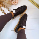 LIU JO CONNOR 01 SNEAKER COW SUEDE BF6045/PX245 - MOKA