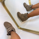 LOLA WEDGE BOOT 8-529 - KHAKI