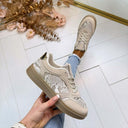 SNAKE SNEAKER LS-706 - BEIGE