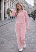 RD SIGNATURE ROMI SAMT JACKE - PINK