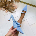 *SALE* BOW HEEL SQC-260 - BLUE
