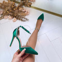 *ACTIE* SOFIA HEEL 2267-7 - GREEN