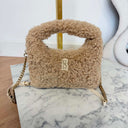 STEVE MADDEN BFLUFFY BAG 2696 - CREAM