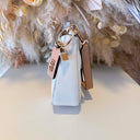 GUESS NOELLE II TOP ZIP SHOULDER BAG ZG967218 - OFF WHITE/BEIGE