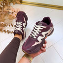 STEVE MADDEN SNEAKER SPEEDER 2447 - WNE/PINK