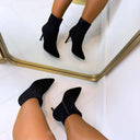 CLASSIC HEEL DES610 - MARRON/DAIM