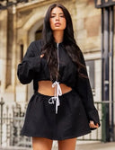 UNIQUE THE LABEL LEYLA SKIRT - BLACK