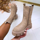 BESTSELLER BOOT DES832-1 - KHAKI/SUE