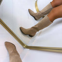 ELINA LAARS DES8559 - KHAKI/SUE