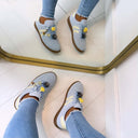 FLORA SNEAKER 9192-1 - BLUE