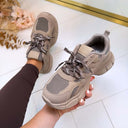 GINA SNEAKER 88309 - KHAKI