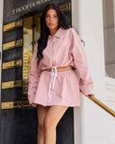 UNIQUE THE LABEL LEYLA SKIRT - VINTAGE PINK