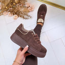 SHINE SNEAKER 88313 - BROWN