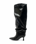 FEINER WILDLEDERSTIEFEL MIT ABSATZ DES8032 - KHAKI/SUE