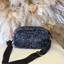 FRINGE BAG EC60313 - BLACK/WHITE