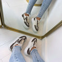 GLAMOUR SNEAKER LX-352 - BROWN