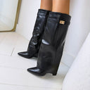 VONNY LEDER-OPTIK STIEFEL CC261-2 - BLACK