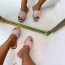 *SALE* LINA STONE SLIPPER 9816 - PINK