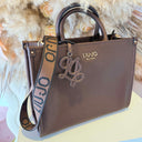 LIU JO RIDHI SHOPPING BAG AF6206/ES039 - T.MORO MET