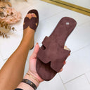 DINA SLIPPER LS-389 - BROWN