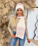 GUESS LILY 4G JACQUARD SCARF V6BZ12Z1755 - G012 BEIGE
