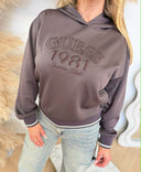 GUESS HOSHI HOODIE SWEATER V6YQ08K4288 - FJ71 BROWN