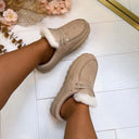 INDY PANTOFFEL 8-542 - BEIGE