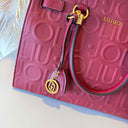 LIU JO MANH SHOPPING BAG AF6086/E1139 - DEEP BORDEAUX