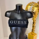 GUESS SPARKLE BANDEAU TOP E6GJ45KF442 - BLACK