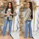 GUESS LOUISE SHERPA JACKET V6RL05KD882