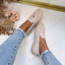 LIVA SCHLUPFSCHUH DES8015 - BEIGE/SUE