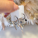 CLOVER PEARL EARRING EH1150 - SILVER
