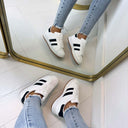 STRIPE SNEAKER 2001 - WHITE