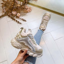 BUFFALO CLD CHAI WARM SNEAKER 18367 - SILVER/CREAM