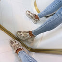 DEMI SNEAKER 8-521 - GOLD