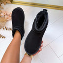 LEATHER UGIE BOOT 6391 - BLACK