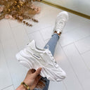 STEVE MADDEN BASKET POSSESSION-E 0033 - BLANC