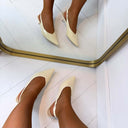 SMALL PRETTY HEEL 9795 - YELLOW