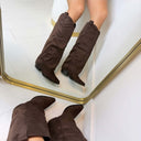 SCHAFT COWBOY STIEFEL T-317 - BROWN