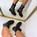 GUESS 4G CHAIN BOOT FLFYAZELE10 - BLACK