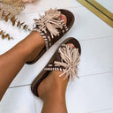 INDIAN FRINGE SLIPPER 5288