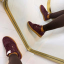 LIU JO CONNOR 01 SNEAKER COW SUEDE BF6045/PX245 - CREMISI