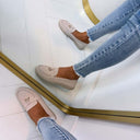 LIVA SCHLUPFSCHUH DES8015 - BEIGE/SUE